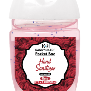 Instant Hand Sanitizer Mini Cute Bottle Rose – 30ml
