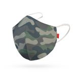 Camo Print Face Mask For Boys-Camouflage