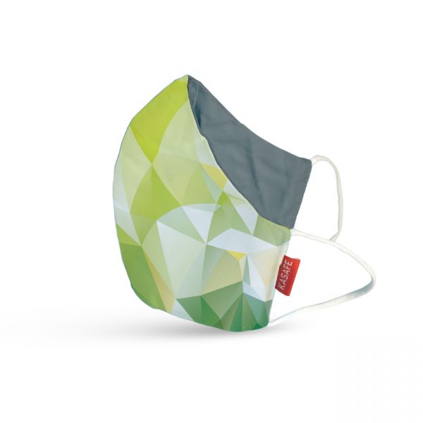Polygon Fabric Face Mask For Adults
