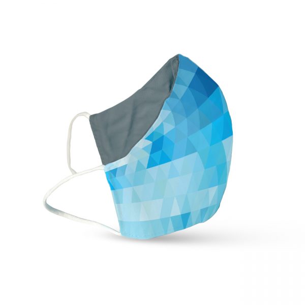 Triangular Pattern Face Mask For Adults
