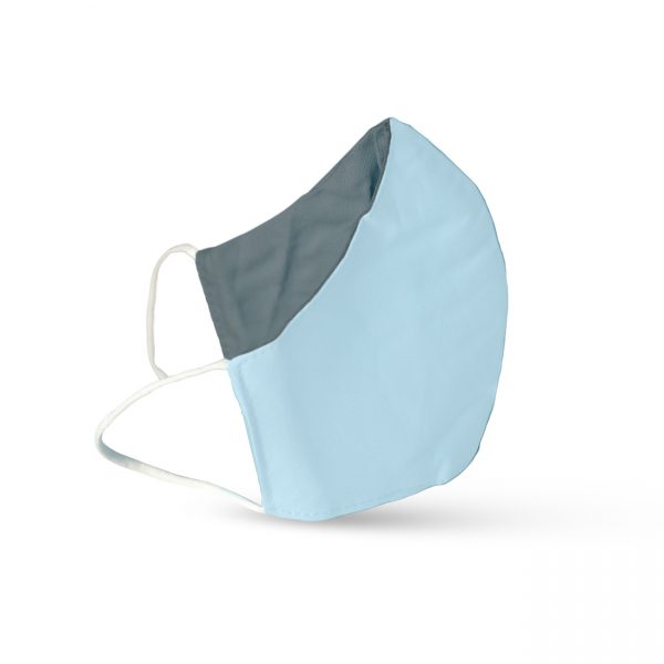 Light Blue Face Mask For Adults