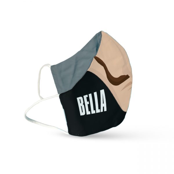 Money Heist Face Mask For Boys-BELLA CIAO