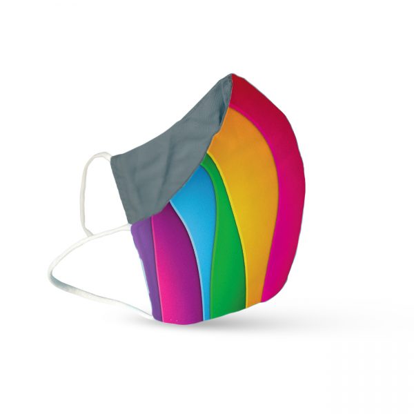 Pride Rainbow Face Mask For Girls
