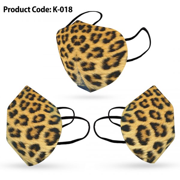 Cheetah Print Face Mask For Adults