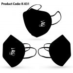 Black Cycling Face Mask For Adults