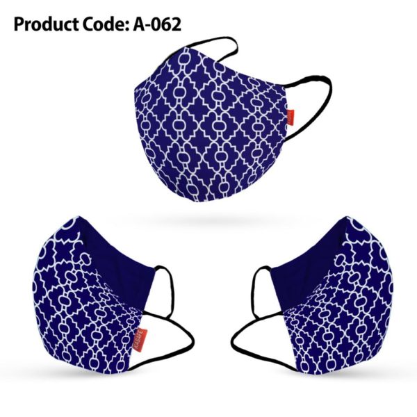 Royal Blue Face Mask For Adults